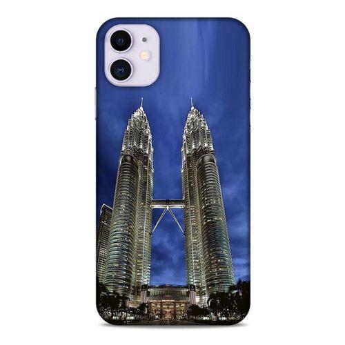 Apple Iphone 11 Kılıf Dünya Mimarisi (20) Koruyucu Kılıf Petronas Kuleleri Malezya