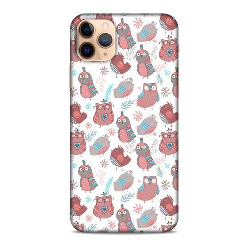 Baykuşlar (42) Desenli Silikon Kapak Telefon Kabı Apple Iphone 11 Pro Kılıf