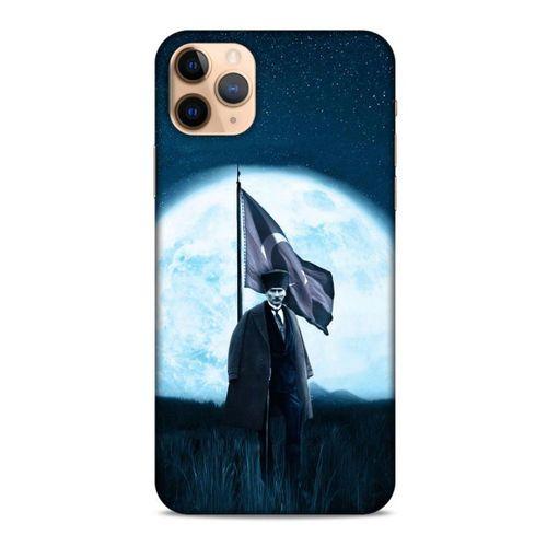 Apple Iphone 11 Pro Kılıf Atatürk (45) Liquid Air Kılıf Ay Işığı