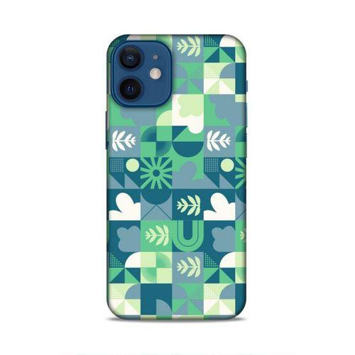 Apple iPhone 12 Mini Uyumlu Kılıf Insomnia (39) Liquid Crystal Kılıf Yaprak