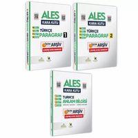 ALES Türkçenin Kara Kutusu Dijital Çözümlü Konu Özetli ÖSYM Çıkmış Soru Bankası Altın Set Paket