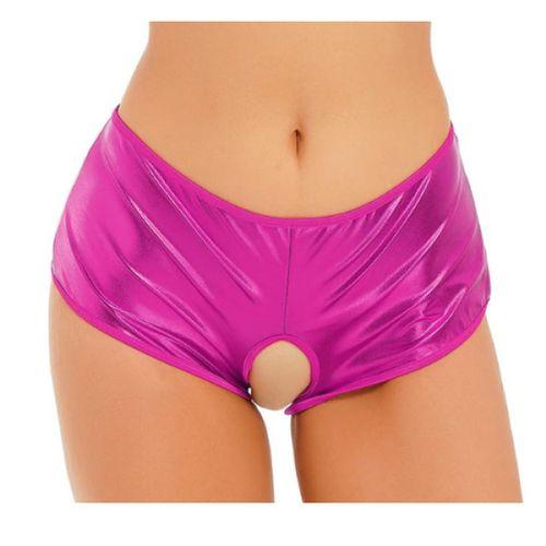 Fantezi Özel Bölgeleri Açık Parlak Külot