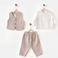 Andywawa Andywawa AC26734 Relax Time 3lü Takım Beige