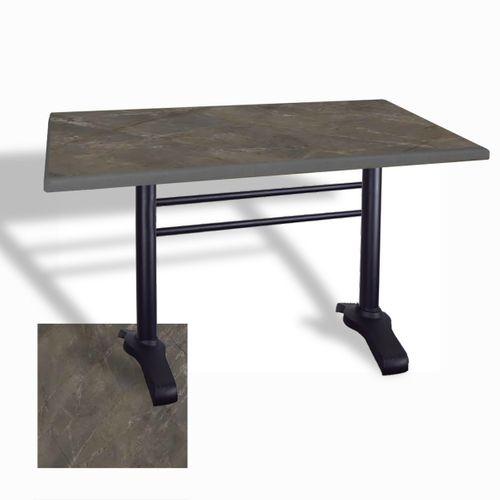 Dockers Çipa 3010 Döküm Ayak Masa 70x120 cm - (Werzalit, Wermodin ve Allzalit Tabla) - Halong