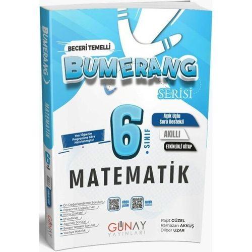 6. Sınıf Matematik Etkinlikli Bumerang Serisi Günay Yayınları