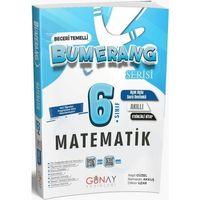 6. Sınıf Matematik Etkinlikli Bumerang Serisi Günay Yayınları