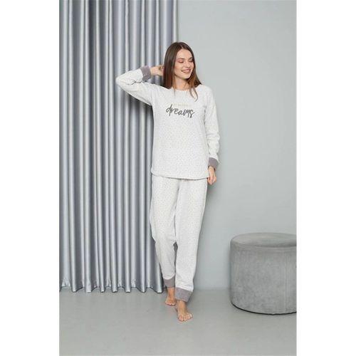 Polar Kadın Pijama Takımı Ekru