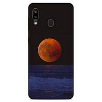 Lopard Samsung Galaxy A20 Uyumlu Kılıf Gece'S (38) Neo Hybrid Kılıf Kızıl Ay
