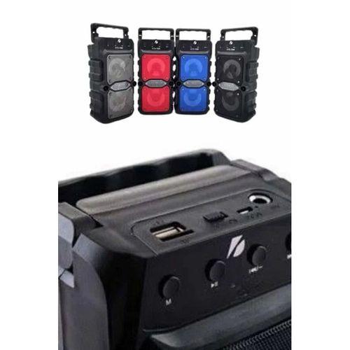 Çift Çıkışlı Güçlü Bataryalı Kablosuz Yüksek Ses Kaliteli Bluetooth Hoparlör