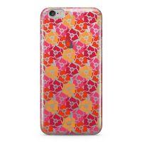 Apple iPhone 6 Plus - 6S Plus Kılıf Sevimli Kalpler Arka Kapak Koruma Desenli Full Koruyucu