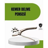Deride Kemer Çanta Ayakkabı Delme Pensesi 6 Uçlu Döner Başlıklı Tamir Aleti