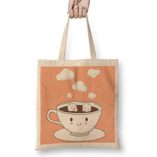 Coffe Smile Bez Çanta Uzun Saplı