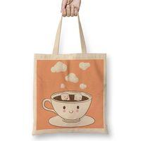 Coffe Smile Bez Çanta Uzun Saplı