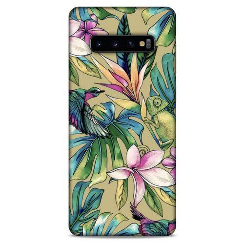 Samsung Galaxy S10 Plus Uyumlu Kılıf Yeşil Delisi (17) Tasarım Kılıf Avcı yeşili