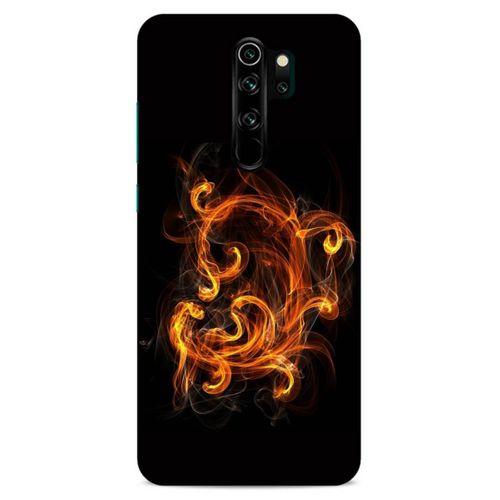 Lopard Xiaomi Redmi Note 8 Pro Uyumlu Kılıf FireX (25) Antişok Kapak Ateş Kırmızı