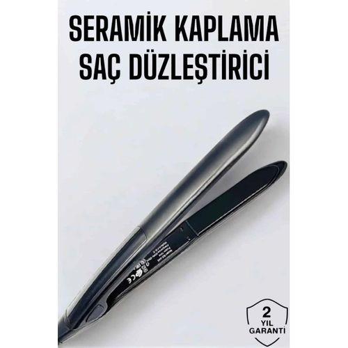 Saç Düzleştirici Led Ekranlı Isı Ayarlı Seramik Kaplama Profesyonel