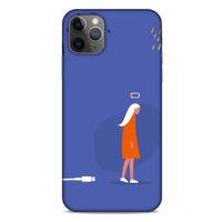 Apple Iphone 11 Pro Max Kılıf Depresyon (36) Glitter Kılıf Yeşil Tonları