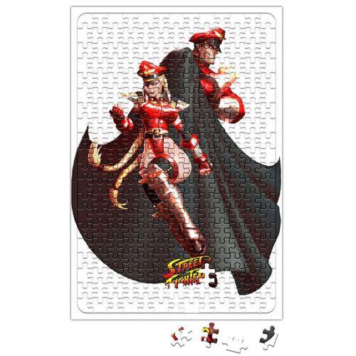 Street Fighter Bison e Cammy Puzzle 240 Parça Yapboz