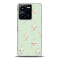 Xiaomi Redmi Note 12 Pro 5G Kılıf HD Baskılı Kılıf - Şimşekler + Tam Ekran Koruyucu