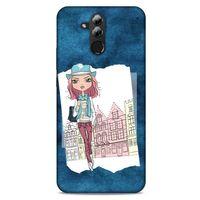 Sokak Modası 98 Huawei Mate 20 Lite Kılıf Desenli Silikon