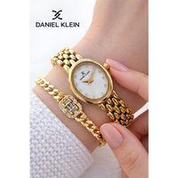 Daniel Klein Çelik Kordonlu 2 Yıl Garantili 3 Atm Suya Dayanıklı Kadın Kol Saati+Bileklik BD.10148.2