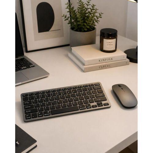 Sessiz Kullanım Sunan Bluetooth Klavye Mouse Seti Çoklu Cihaz Uyumlu