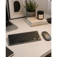 Sessiz Kullanım Sunan Bluetooth Klavye Mouse Seti Çoklu Cihaz Uyumlu