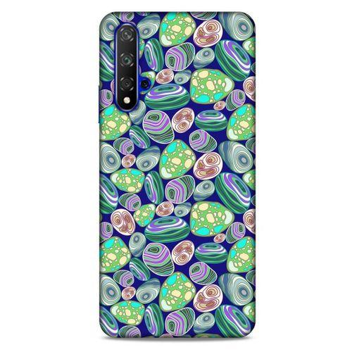 Huawei P Smart S Y8P Kılıf Baskılı Özel Seri Taşlı (15) Antişok Kılıf
