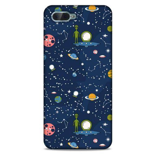 Oppo Rx17 Neo Uyumlu Kılıf Mavi Delisi (25) Antişok Kapak Space