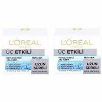 L'Oreal Paris Üç Etkili Nemlendirici Ferahlatıcı Jel Krem 2 x 50 ML