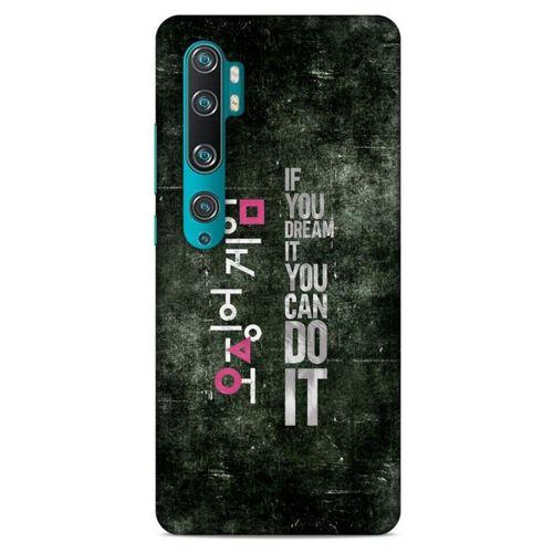 Xiaomi Mi Note 10 Pro Uyumlu Kılıf Squid Game (35) Fit Design Kılıf Shou