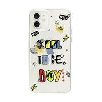 iPhone 12 Cool It Be Boy Premium Şeffaf Silikon Kılıf