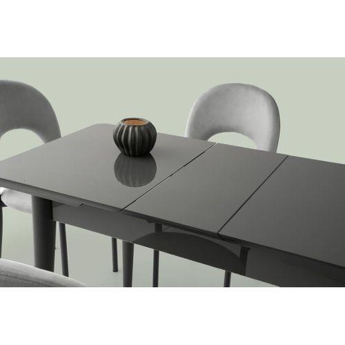 Tekno Hilal MDF Açılır Mutfak Masa Sandalye Takımı 60x100