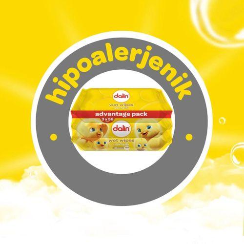 Dalin Islak Pamuk Havlu Mendil 3x56