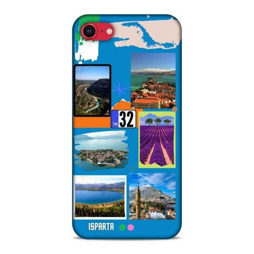 Lopard Apple iPhone SE 2020 Uyumlu Kılıf Şehirli ※ (32) Isparta Soft Silikon Kılıf