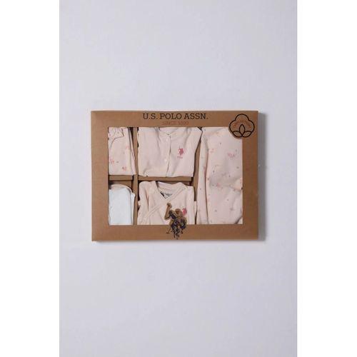 U.S.Polo U.S Polo 10'Lu Hastane çıkış seti USB2350 Pudra