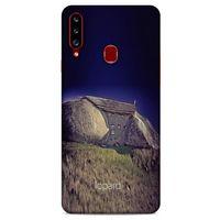 Samsung Galaxy A20s Kılıf Dünya Mimarisi (30) Silicone Case Stone House Portekiz