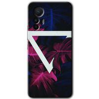 Xiaomi Mi 12 Lite HD Baskılı Kılıf + 9D Tam Ekran Koruyucu - Mekanik Yaprak