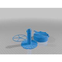 Yoğun Yay 3 Kollu Geri Sarma Uyarısı (Bu ürün Sadece Plastik parçadır - Almadan Önce Soru Sorabilirsiniz)