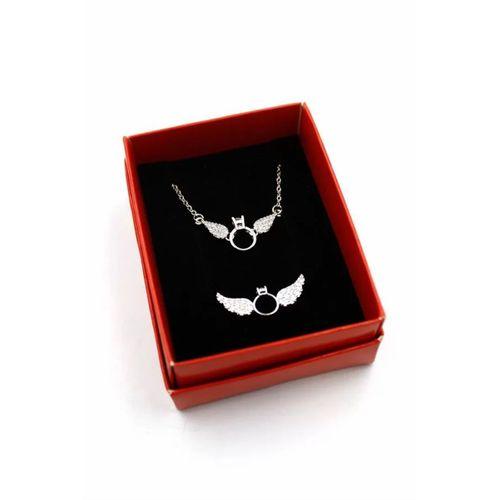 Tektaş Set Kolye - Altın