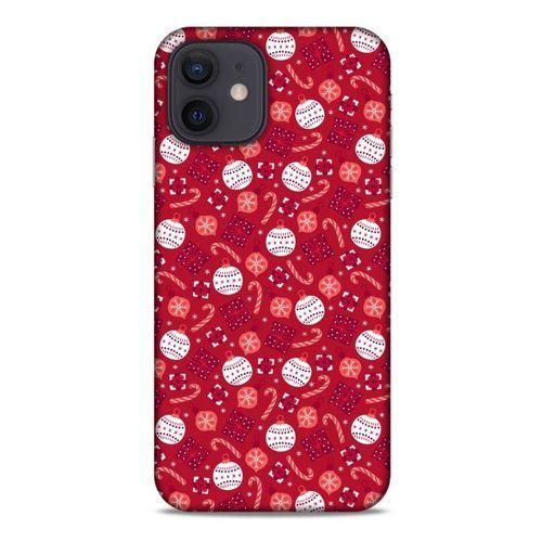 Yılbaşı Süsleri 48 Apple iPhone 12 Kılıf Silikon Kapak