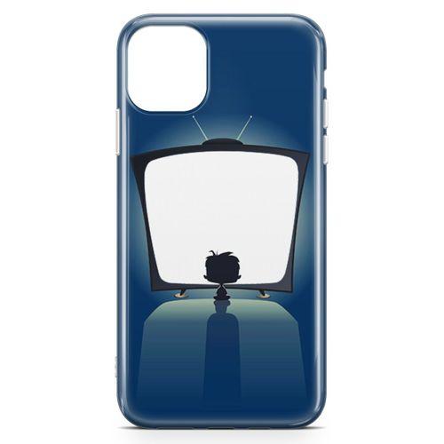 Apple iPhone 11 Pro Kılıf Led Tv Retro Arka Kapak Koruma Desenli Full Koruyucu