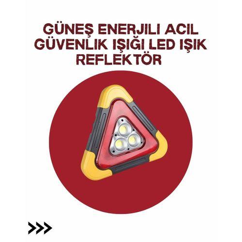 Alüminyum Gövdeli Led Üçgen Reflektörlü Acil Işık