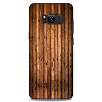 Lopard Samsung Galaxy S8 Uyumlu Kılıf Wood'X (9) Kılıf Baskılı