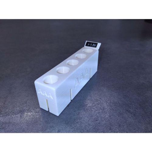 Modüler AA Pil Tutucu 3D Baskı (Bu ürün Sadece Plastik parçadır - Almadan Önce Soru Sorabilirsiniz)