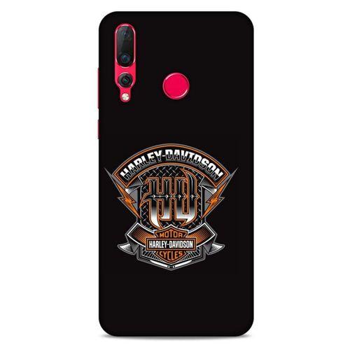 Huawei P Smart Z Uyumlu Kılıf Motorsiklet (39) Liquid Crystal Kılıf Harley Davidson