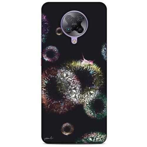 Y.Liva-2021 Özel Seri Siyah Soyut-116 Xiaomi Poco F2 Pro Kılıf Silikon Kapak