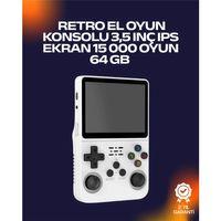 Retro Oyun Cihazı – Çift Microsd Desteği, Çoklu Platform Uyumu, 3200 Mah Batarya