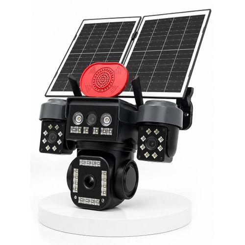 Çift Solar Panel Teknolojisi İle Güneş Enerjisinden Güç Alan Kesintisiz Dış Mekan Güvenlik Kamerası