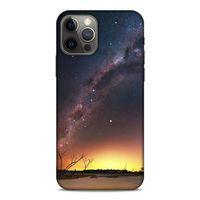 Lopard Apple iPhone 12 Pro Uyumlu Kılıf Gece'S (30) Silicone Case Sarı Lacivert
